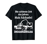 El divertido diseño muestra un tractor como idea de regalo para hombres en Navidad o cumpleaños como regalo de Navidad o regalo de cumpleaños. Tritura maíz y conduce el silo es la época más hermosa. Trituradora de maíz para tractores.