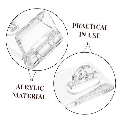 Image of Acrylic Luggage Locks Lock Hinges Latches Hasps for Padlocks Jewelry Box Hasp Box Latches Plastic for DIY