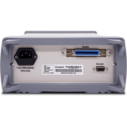 Capacitive Leakage Ammeter Leakage Current Tester Insulation Resistance Meter with Current Range 1nA to 20mA Resistance Range 1kΩ to 325GΩ Accuracy 1% Charge and Test Automatically Switch