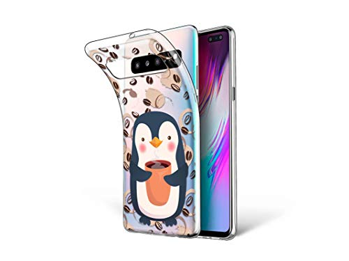 Kaidan Iphone 6 6S 7 8 Plus Cute Penguin Coffee Cup X Xr Xs Case Se 2022 2020 13 14 Pro Max 12 Mini Samsung Galaxy Note 9 10 20 S22 S21 Ultra S20 Fe Kawaii S8 S9 S10 + S10E Compatible With Scp50 #TOP4