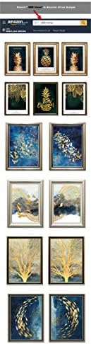 Elegant Peacock Wall Art, Large Wall Picture Frame, Vintage Style,Framed Canvas, Large Poster Frame