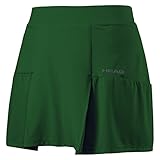 Falda. Head Club Basic - Falda Larga para Mujer, Color Verde, Talla XS