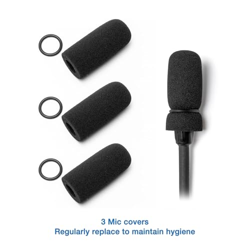 Renew Kit Almohadillas para Orejas, Almohadilla para Micrófono y Almohadilla para Banda Compatible con Auriculares de Aviación Bose A20 X A10 miniatura 3