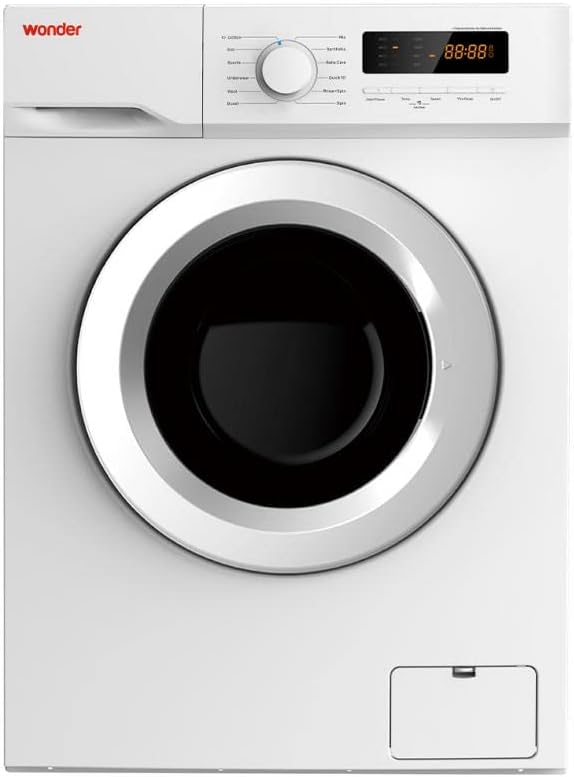 Front view of the Wonder WDL09710D washing machine.
