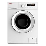 Lavadora 7 kg de carga con una velocidad maxima de centrifugacion de 1200 rpm