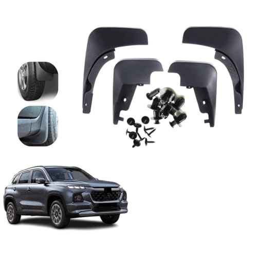 Image of KYLO MUD Flap | All-Terrain Mud Flap Set - Durable Splash Guards for Cars and Trucks, Offering Maximum Protection from Mud, Gravel, and Water for Cleaner and Safer Rides Suitable for Grand VIT-ARA