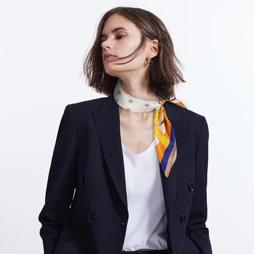 Retro and Versatile Spring and Summer Printed Women's Scarf Simple and Fresh Printed Scarf4