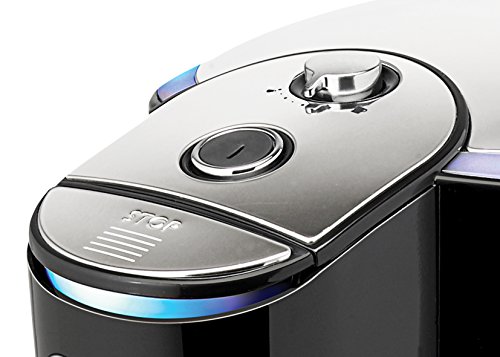 Breville HotCup Hot Water Dispenser with 3 KW Fast Boil and Variable Dispense, 2.0 Litre, Gloss Black [VKJ318] & Curve 4-Slice Toaster with High Lift and Wide Slots | Black & Chrome [VTT786]