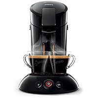 Philips Domestic Appliances Senseo Original Kaffeepadmaschine Mit Milchaufschäumer - Kaffee Boost Und Crema Plus Technologie, 0.7 Liters, Schwarz, (HD6553/65) – Ansicht 2