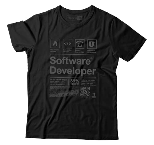 Camiseta Programação Camisa Programador Engraçada Desenvolvedor Software (GG)