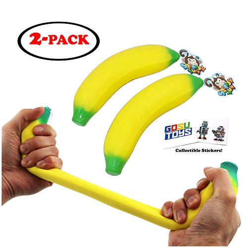stretchy banana toy