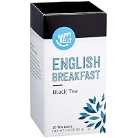 20-Count Happy Belly English Breakfast Tea Bags