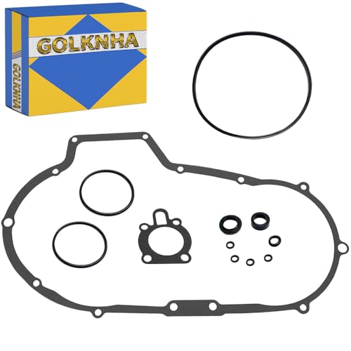Image of Clutch Primary Cover Gasket O-Ring Kit Compatible with Sportster 883 1200 XLH883 XL883 XLH1200 XL1200 1991-2003 OEM# 34995-89B