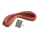 Cable de calefacción de fibra de carbono: el cable de calefacción está hecho de fibra de carbono, proporcionando una calefacción eficiente y fiable