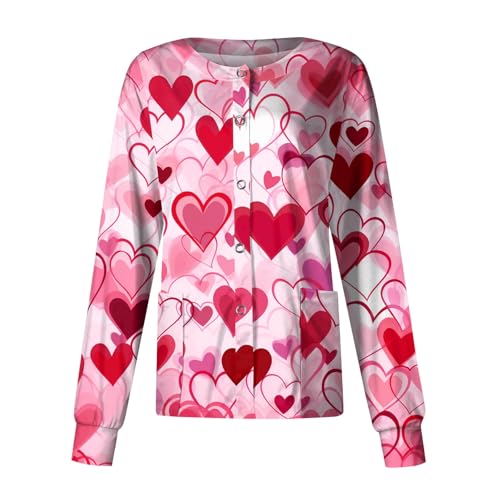 UDAUDU Mens Scrub Jacket Black Scrubs Black Scrub Jackets for Women Lab Coats for Women Scrub Coats for Women Plus Size Lab Coat Plus Size Lab Coat Medical Jackets for Women Medical Pink Xl