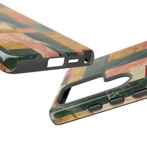 Coque Samsung S25 Ultra marbre rétro rigide brillante anti-rayures durable
