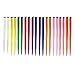 Produktbild Gobesty 20 stücke Farbiger Haarverlängerungs Clip, 21 Zoll Regenbogen Farbe Gerade Synthetisch Haarteil für Mädchen und Kinder Strähnchen Clip 10 Farben