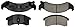 StopTech 309.06230 Sport Brake Pads with Shims and Hardware