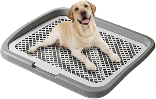 Xiraivke 犬トイレ大型犬用平板 ハイフェンス飛沫防止犬用小便器 トイレトレー