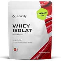 edubily – edubily® Whey Protein Isolat - Laktosefrei - Sehr gut löslic