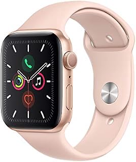 Apple Watch Series 5 (GPS, 44mm) - Gold Aluminum Case with Pink Sport