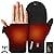 Heated Gloves, Rechargeable Fingerless Touchscreen Electric Heating Gloves for Men Women, Hot Compress Mittens Hand Warmers for Work Cycling Skiing Outdoor Snow (M)