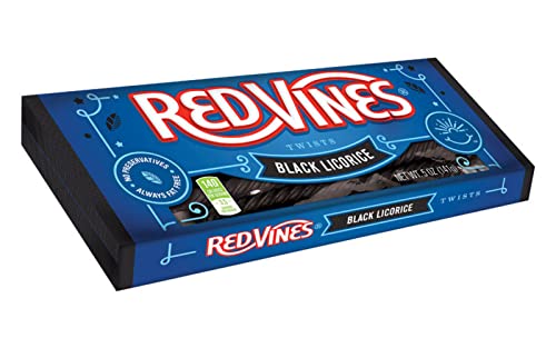 Red Vines Black Licorice Candy 5 Oz. - Case Of: 12;12 #TOP1