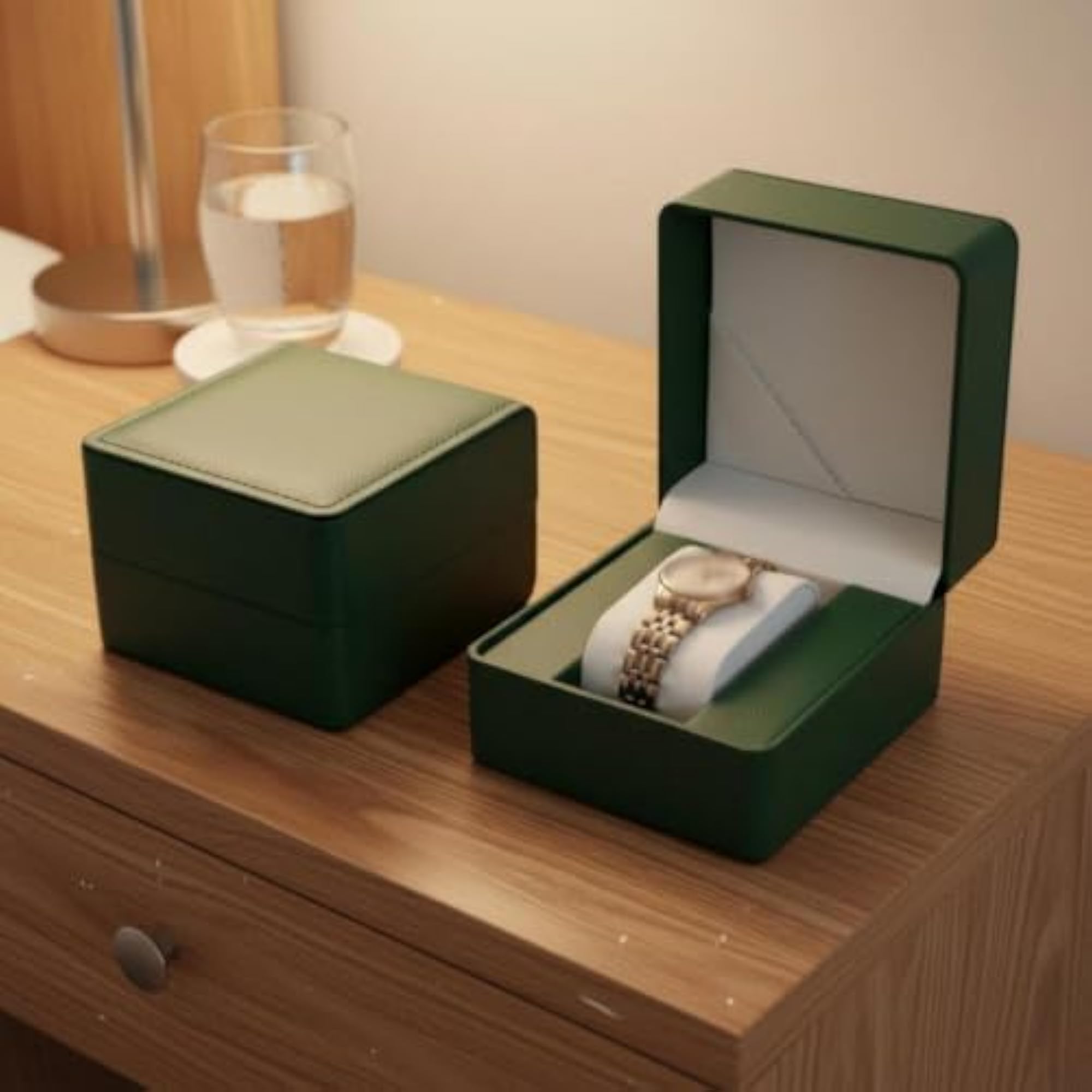 Single Watch Box Luxury Elegant Square Gift Box