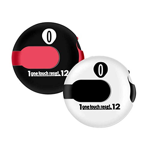 ROAD Golf Score Counter,Golf Counter 2packs, Pink&White