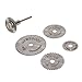 Price comparison product image Silverline 289305 HSS Saw Disc Set 6pce 22, 25, 32, 35 & 44mm, Silver