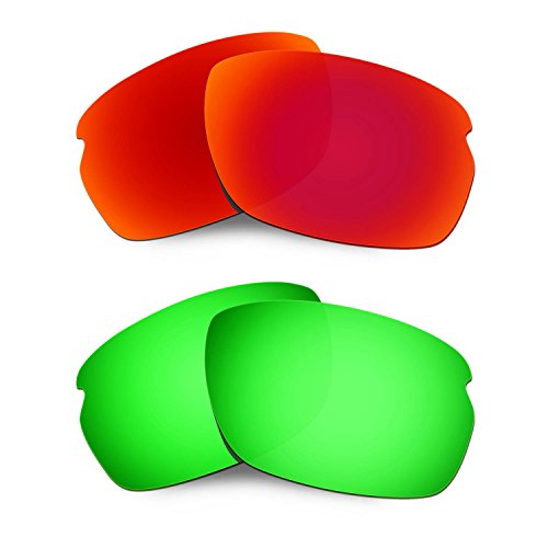 Lentille pour Oakley Carbon Shift rouge vert : réparez vos verres de lunettes rayés