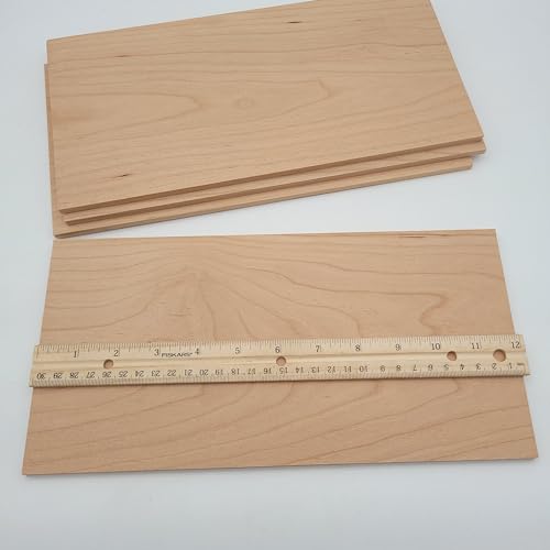 Cherry Wood 4 Pack 1/4