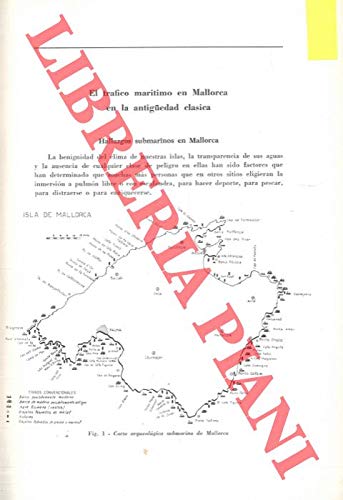 El trafico maritimo en Mallorca en la antiguedad clasica.