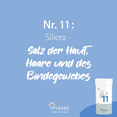 Pflüger Schüßler Salz Nr. 11 Silicea Mineralstoff für Haut und Haare