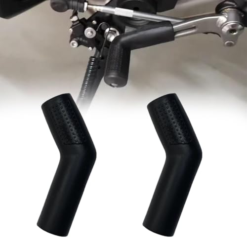 TEOZBLU 2pcs Protector Cambio Marchas Moto Silicona Premium para la mayoría de las motos de gas de goma palanca de cambios cubierta accesorio moto