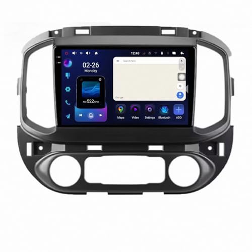 Navegación GPS para Chevrolet Colorado 2014-2022 con estéreo de automóvil Bluetooth y Aux