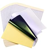 Tattoo Transfer Paper 100 Sheets, Keilend Tattoo Thermal Stencil Paper A4 Size, Tattoo Stencil Pa...