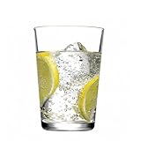 vienberg Retro Trinkgläser aus Sodakalkglas (200ml) – Blei- & Cadmiumfrei – Elegante Wassergläser, Saftgläser & Cocktailgläser – Spülmaschinenfest & Hitzebeständig (12)
