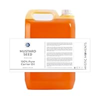 Graine de Moutarde 100% Pure 5 Litres Huile essentielle Soin de la peau Aromathérapie Graine de Brassica Alba