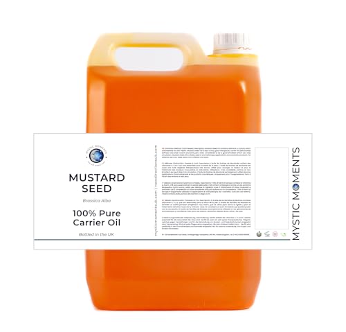 Olio Vettore di Semi di Mostarda - 5 Litri - 100% Puro