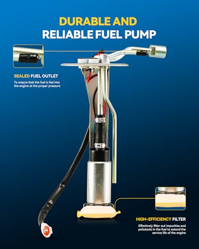 Image of PHILTOP Electric Fuel Pump Assembly Fit for Suzuki Sidekick, Geo Tracker