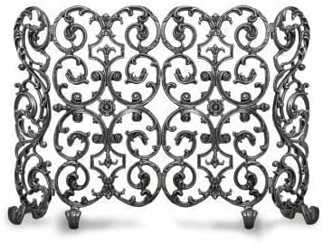 暖炉スクリーン サイド付き2パネル暖炉スクリーン - ブロンズ暖炉スクリーン フラット暖炉スクリーン 装飾 needed