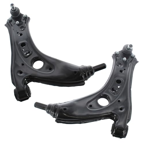Image of XYZ Parts Front Lower Suspension Wishbones Control Arms Compatible with Skoda Fabia Estate & Hatchback & Saloon 2000-2010 Pair Drivers Side Right Hand & Passengers Side Left Hand UK Replacement