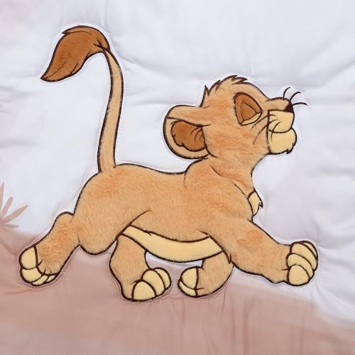 Image of Lambs & Ivy Disney Baby Lion King Safari 3-Pc Infant Nursery Crib Bedding Set