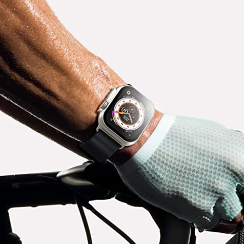 image for Misxi 2 Pack Hard PC Case Built in Tempered Glass Compatible with 49mm