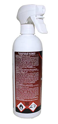 Miniatura 3 de Pqs - Limpiacristales Chimenea Pack 2 X 500 Ml Fórmula Especial De Limpieza - Para Cristales De Chimeneas, Estufas, Campanas, Asadores Y Rejas - Elimina Hollín Y Alquitrán