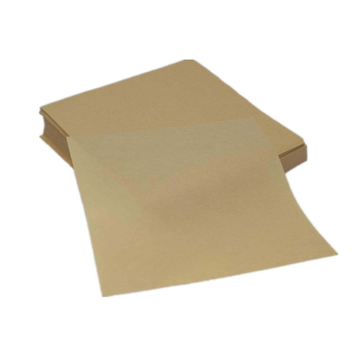 Papel para Hornear Natural de 30x40 Cm 100 Hojas de Papel Pergamino Resistente a Altas Temperaturas Antiadherente para Cocina Barbacoa Horno y Repostería Seguro y Práctico