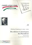 Du schöner Lebensbaum des Paradiese: für gem Chor a cappella