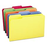 Smead File Folder, 1/3-Cut Tab, Legal Size, Assorted Colors, 100 per Box (16943)