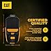 CAT Wearable Bluetooth Speaker | Clip-On Speaker with Built-in Mic for Jobsite, Construction, Outdoor | Water-Resistant | Hands-Free Calls & Music